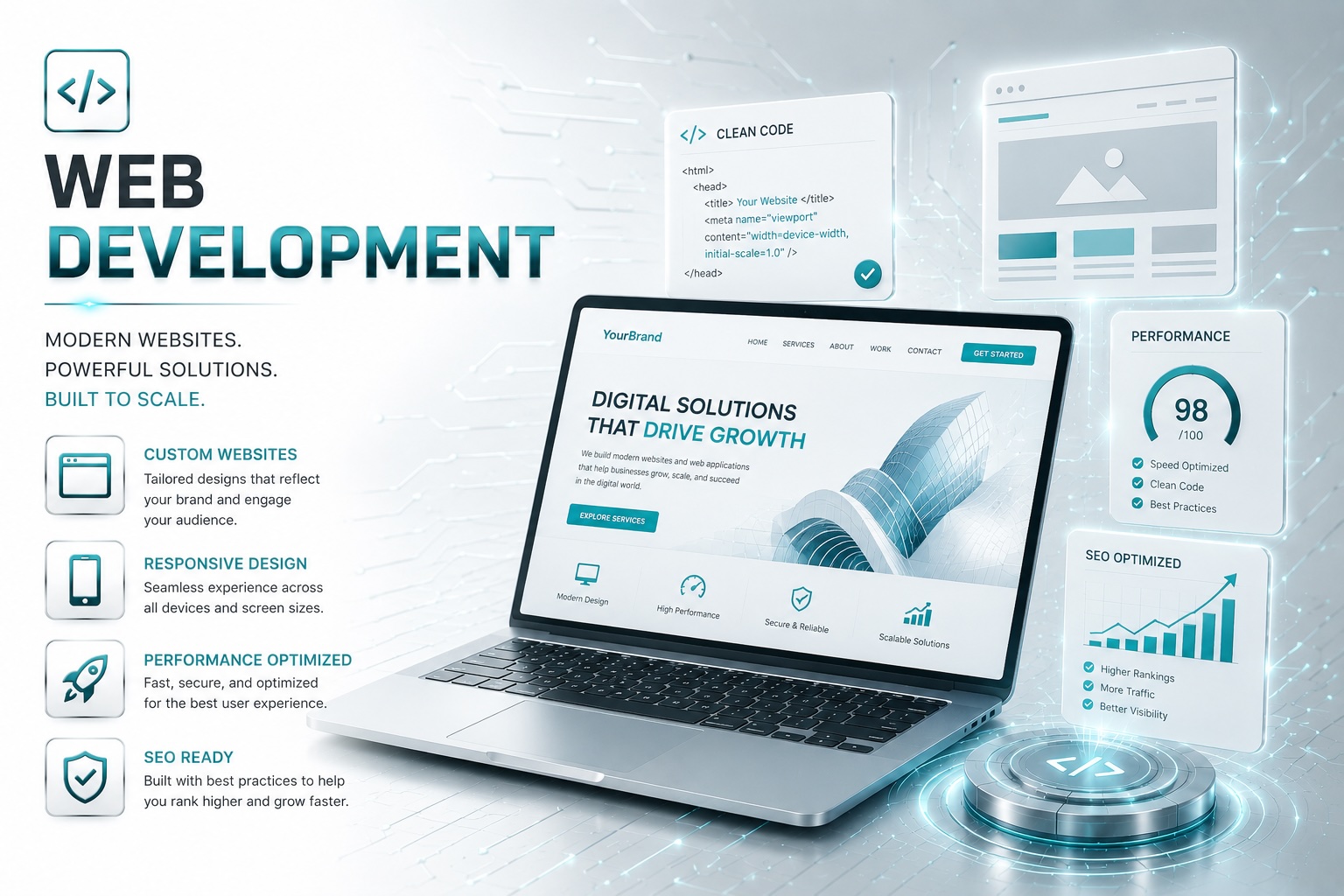 Website that converts — built for local businesses